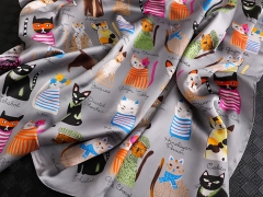 ESARFA CU PISICI GRI 4