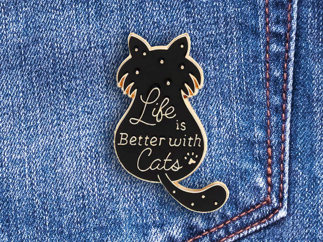 LIFE IS BETTER WITH CATS
