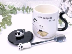 CANA PISICA CATS JUMPING BOXES DETALIU