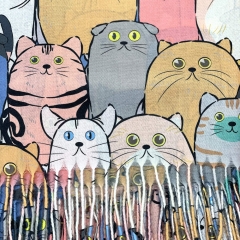 ESARFA CU PISICI COSTA RICA G 3