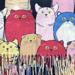 ESARFA CU PISICI CUBA G 3