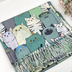 ESARFA CU PISICI INDONEZIA G 2