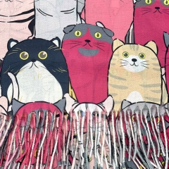 ESARFA CU PISICI JAPONIA G 3