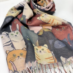 ESARFA CU PISICI NORVEGIAN FOREST CAT 4