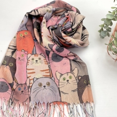 ESARFA CU PISICI RAGDOLL 2