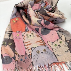 ESARFA CU PISICI RAGDOLL 3