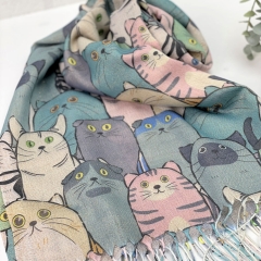 ESARFA CU PISICI SCOTTISH FOLD 4