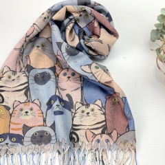 ESARFA CU PISICI SINGAPURA 2