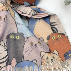 ESARFA CU PISICI SINGAPURA 4