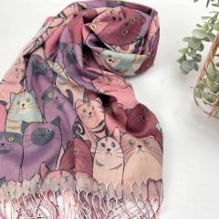 ESARFA CU PISICI TURKISH VAN 4