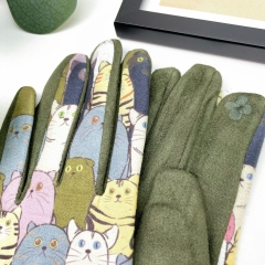 MANUSI KAKI CU PISICI COLORATE 2