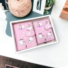 SET AGENDA SI PORTOFEL CU PISICI