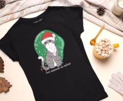 TRICOU CRACIUN PISICA OH CHRISTMAS TREE 2