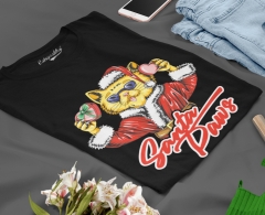 TRICOU CRACIUN SANTA PAWS 2