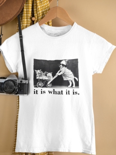 TRICOU PISICI IT IS WHAT IT IS 2