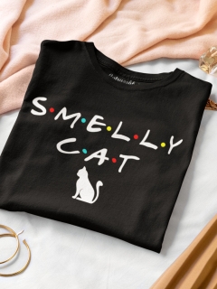 TRICOU SMELLY CAT NEGRU 2