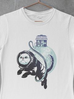 TRICOU DAMA ASTRONAUT PISICARIE 2