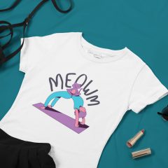 TRICOU PISICA YOGA MEOWM 2