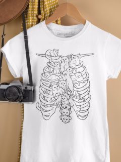 TRICOU PISICI CAT SPINE ALB 2
