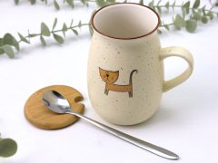 CANA CU PISICA NATURE BAMBOO JASPER