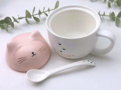 CEASCA CU CAPAC PISICA ROZ