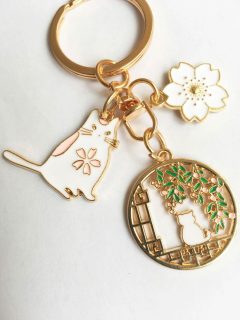 BRELOC PISICA CHERRY BLOSSOM