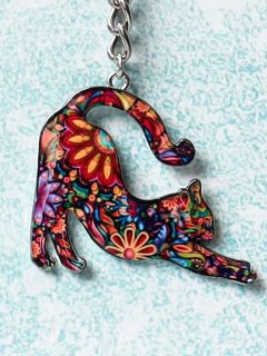 BRELOC PISICA FLOWER