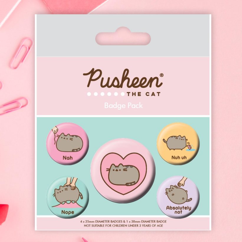 Set Insigne Pusheen Nah