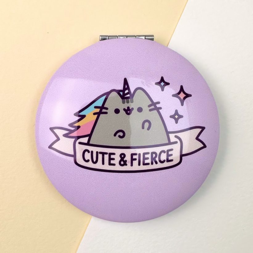 Oglindă de buzunar Pusheen Cute & Fierce