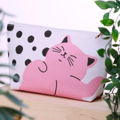 PORTFARD PISICA PIELE ECO