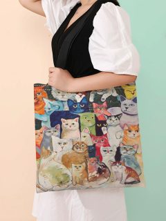 SACOSA CU PISICI JUST CATS