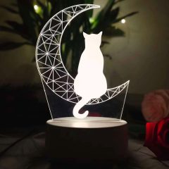 VEIOZA LED PISICA SEMILUNA