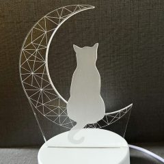 VEIOZA LED PISICA SEMILUNA