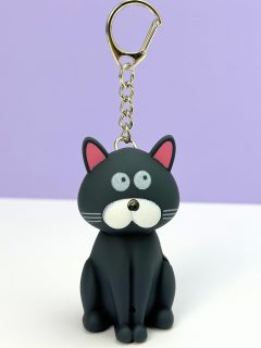 BRELOC MIORLAITOR PISICA GRI INCHIS