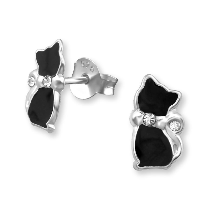 CERCEI PISICA BLACK BOW