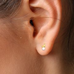 CERCEI PISICA GOLDEN PEARL White