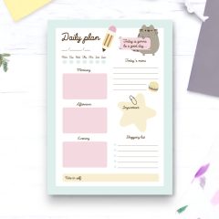 PLANIFICATOR ZILNIC PUSHEEN