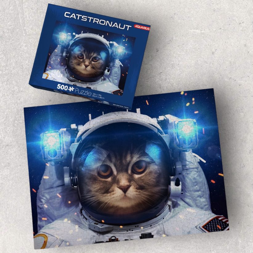 Puzzle 500 Piese Catstronaut