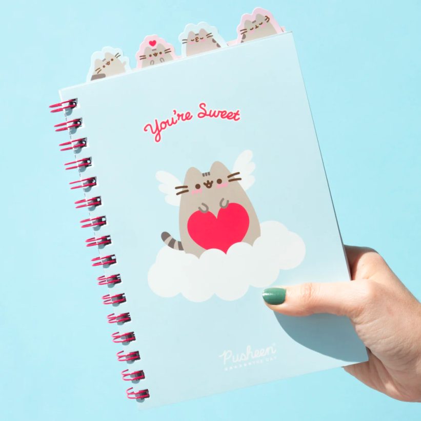 Notebook cu Separatoare Pusheen Purrfect Love