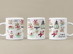 CANA CU PISICI CRACIUN MEOWY CHRISTMAS