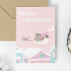 FELICITARE CRACIUN PUSHEEN MEOWY CHRISTMAS