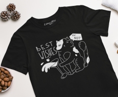 TRICOU BARBATI BEST WISHES OR NOT BLACK