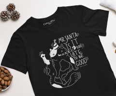 TRICOU BARBATI IS IT TO LATE BLACK