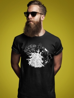 TRICOU BARBATI NEW YEAR OLD ME BLACK