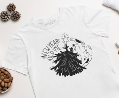 TRICOU BARBATI NEW YEAR OLD ME WHITE