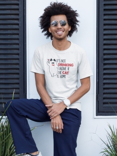 TRICOU BARBATI NOT DRINKING ALONE