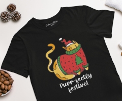 TRICOU BARBATI PURRFECTLY FESTIVE