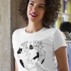 TRICOU DAMA ENJOY THE HOLIDAYS WHITE