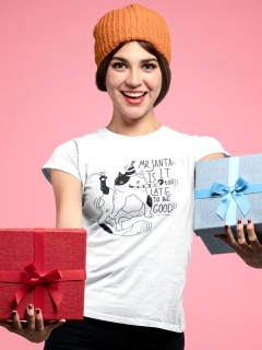 TRICOU DAMA IS IT TO LATE WHITE