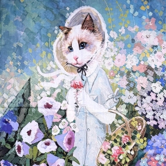 ESARFA CU PISICI ARTSY G